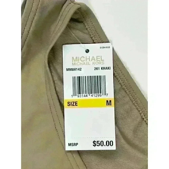 NEW! MICHAEL Michael Kors Women's M Baby Doll Tankini Top & Bottom Set NWT $168 - Picture 6 of 6